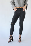 Charcoal Distressed Denim