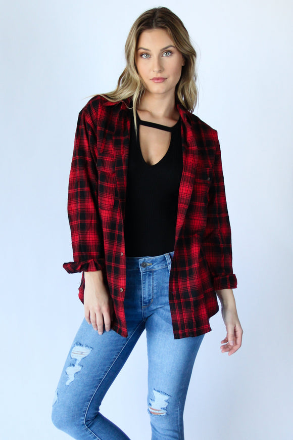 Husker Flannel