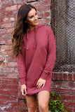 Brick Sweatshirt Dress