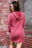 Brick Sweatshirt Dress