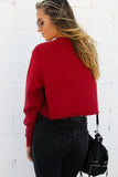 Cherry Crop Sweater