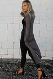 Gun Metal Cardigan